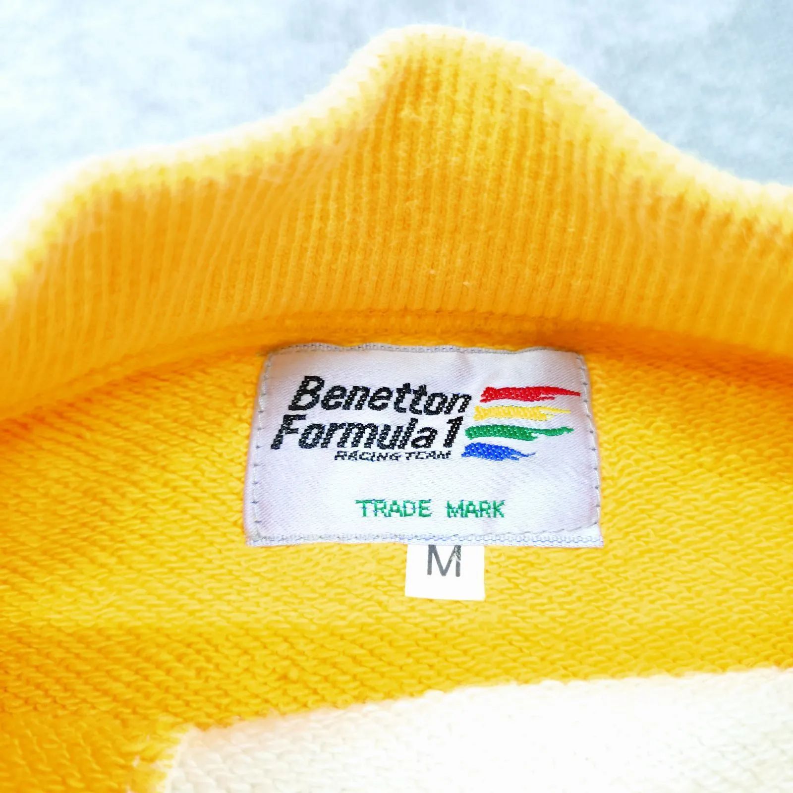 Benetton Formula 1 M サイズ トレーナー RACING TEAM F1 TRADE MARK