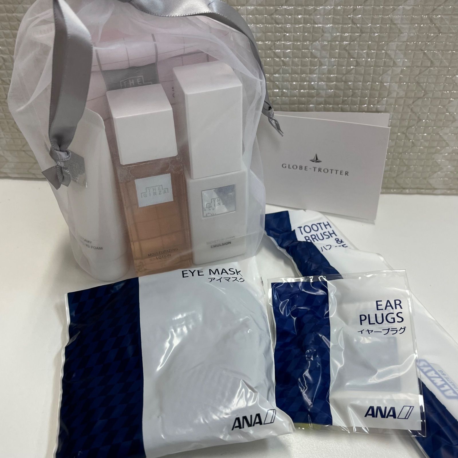 ANA国際線ファーストクラスGLOBE-TROTTER／アメニティ ANA 国際線