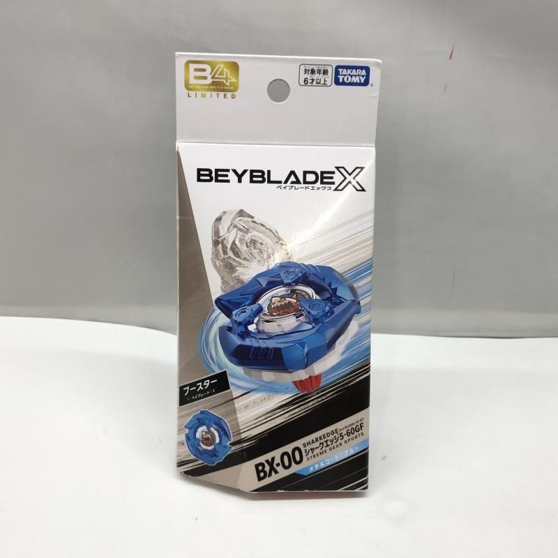 タカラトミー BX-00 ブースター シャークエッジ5-60GF メタルコート ブルー BEYBLADE X 97