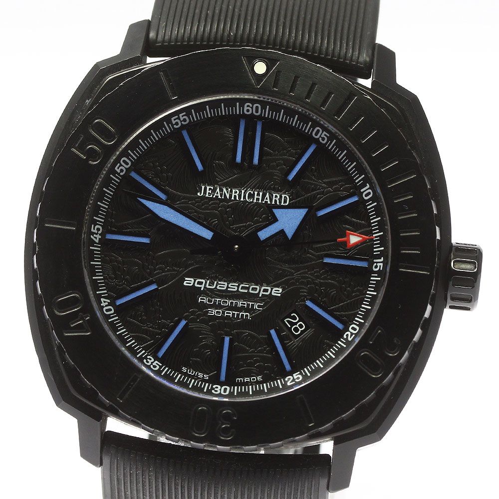 ジャンリシャール JEANRICHARD 60400 アクアスコープ 葛飾北斎 