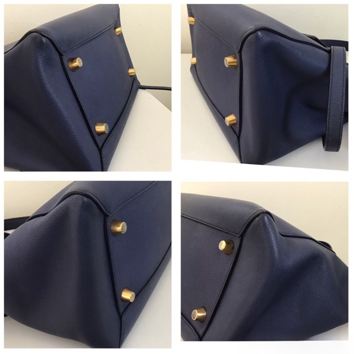 CELINE セリーヌ ハンドバッグ 紺 - 4501825E0100 セリーヌCELINE ハンドバッグ ベルトバッグ ショルダーバッグ