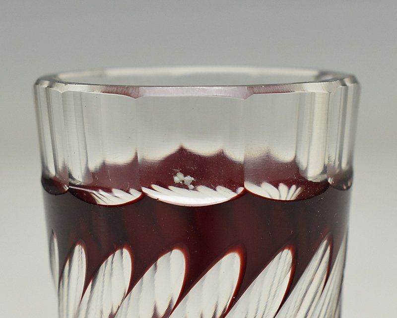 色被せ硝子 ショットグラス