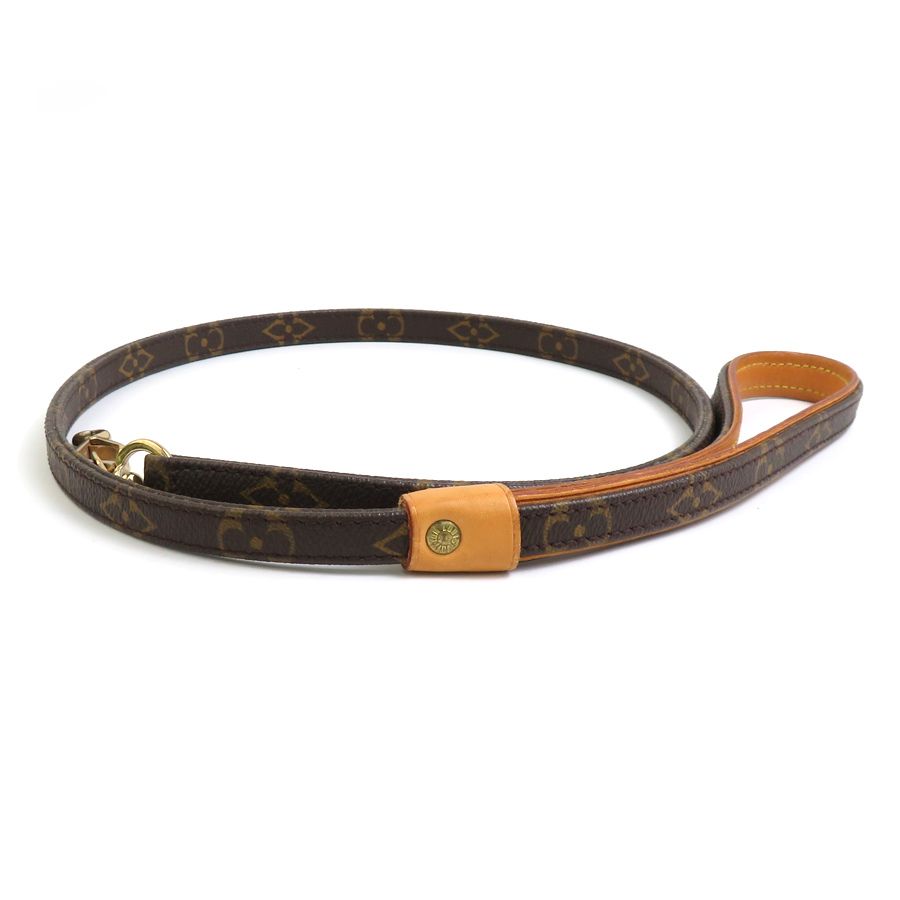 ルイ ヴィトン LOUIS VUITTON ドッグリード モノグラム レッス