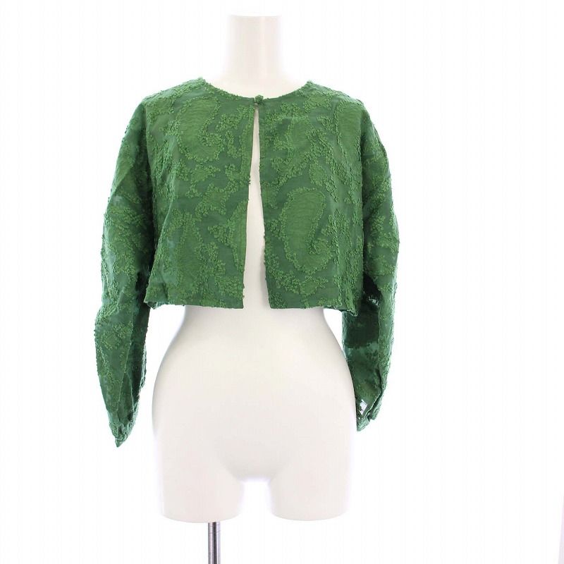 マダマダ MADDER MADDER 23SS グッドラックペイズリージャカードボレロ 
