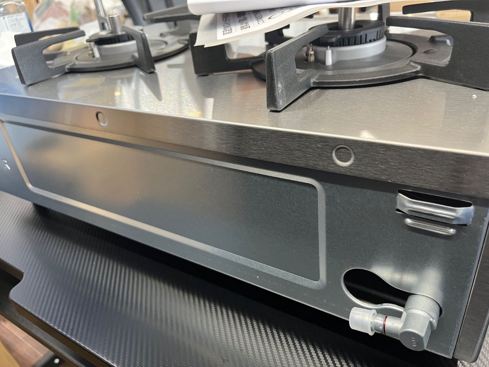 2025年製 Vamo Rinnai ガステーブル ET21-2TSYA-S ガスコンロ