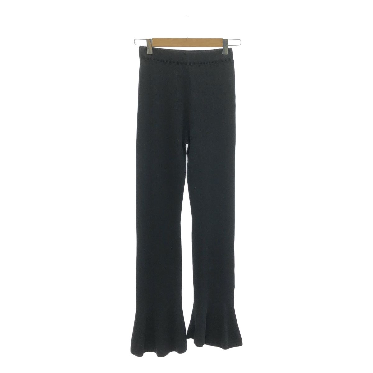 CFCL | シーエフシーエル | CUPRO RIB PANTS リブ パンツ | 3 | ブラック | レディース