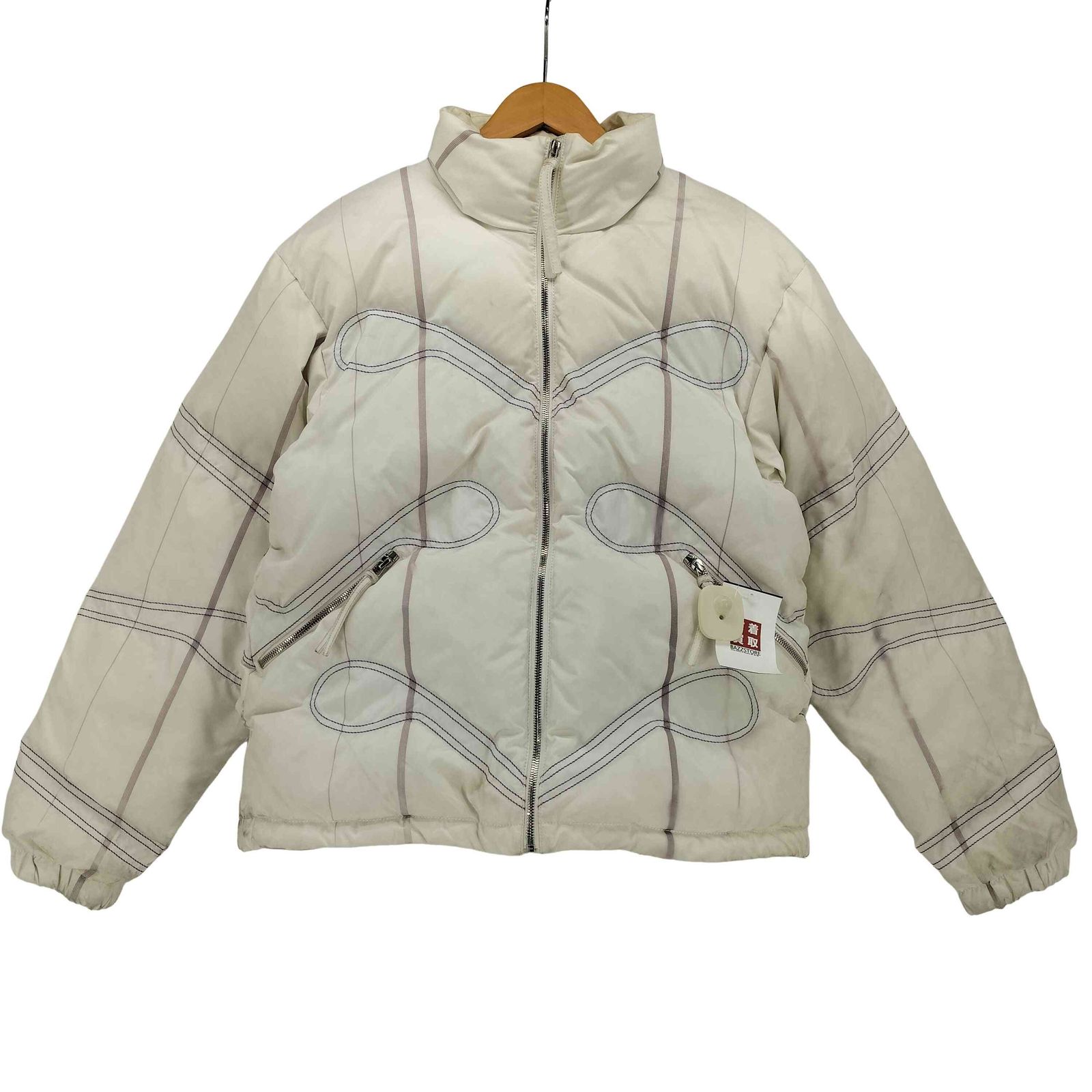ユーズドフルギ USED古着 {{KANGHYUK}} Curtain Airbag Down Jacket 韓国 カンヒャク カーテン エアバッグ ダウン ジャケット メンズ import：S 
