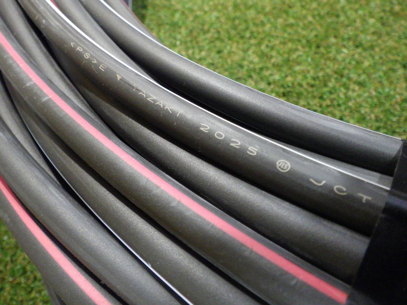 矢崎 CVTケーブル 3×14mm 条長50m 27kg ストライプ識別 600V