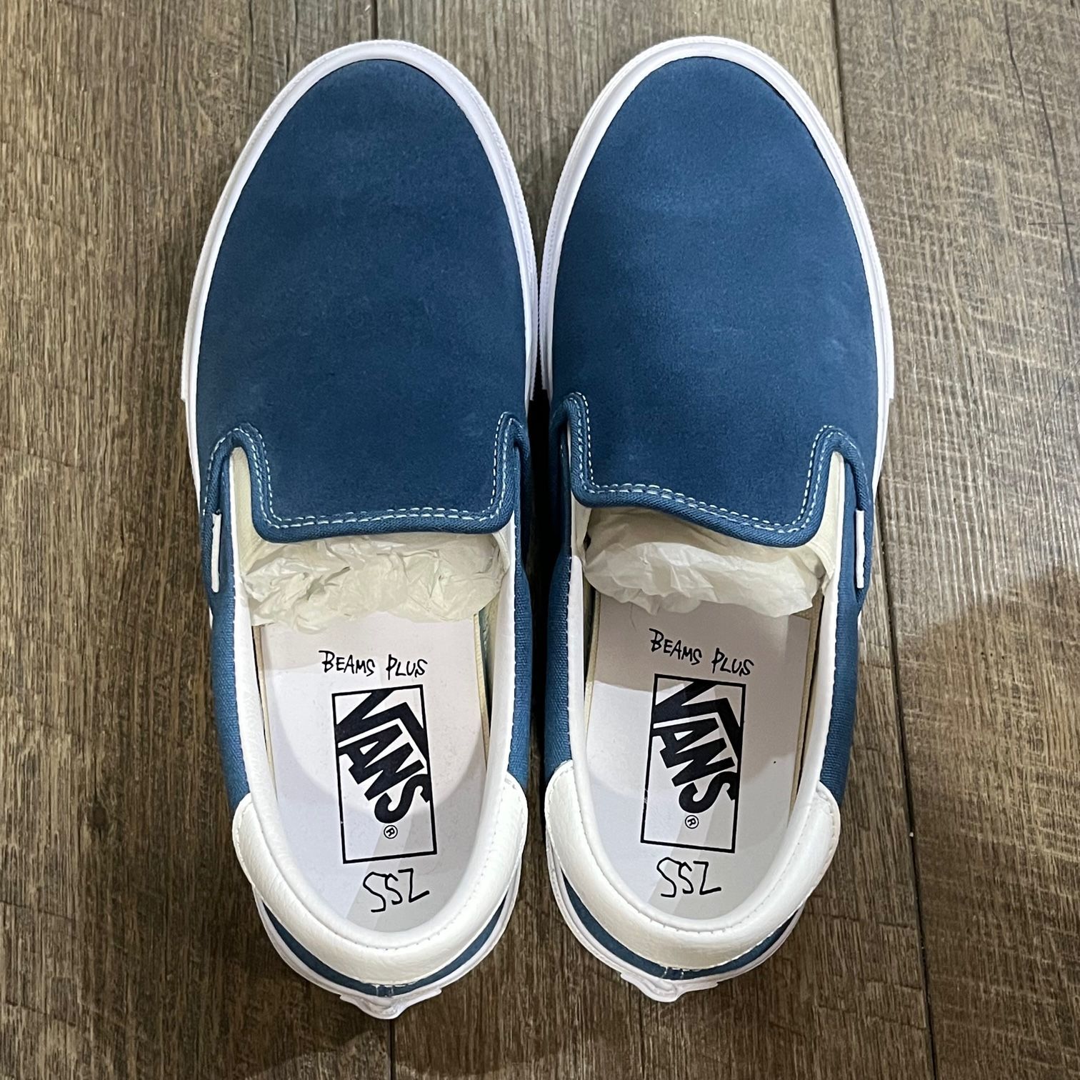 新品 BEAMS VANS × SSZ 別注 SLIP ON スリッポン スニーカー ビームス