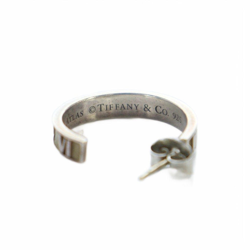 Tiffany ティファニー　アトラス　フープ　ピアス　両耳　シルバー　925 Tiffany&Co ティファニー アトラス フープ ピアス シルバー 925