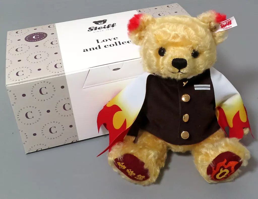 ぬいぐるみ シュタイフ コラボテディ 煉獄杏寿郎 シュタイフ×鬼滅の刃