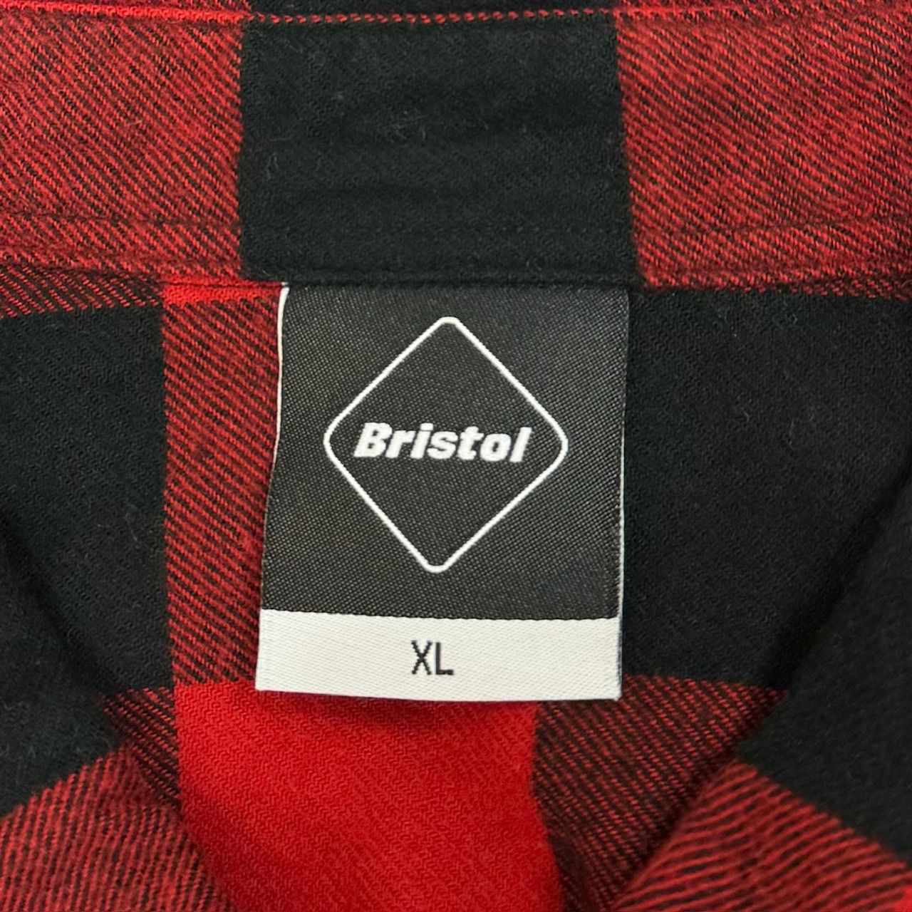 F.C.Real Bristol 21AW BIG LOGO FLANNEL BAGGY SHIRT ビッグロゴ ...