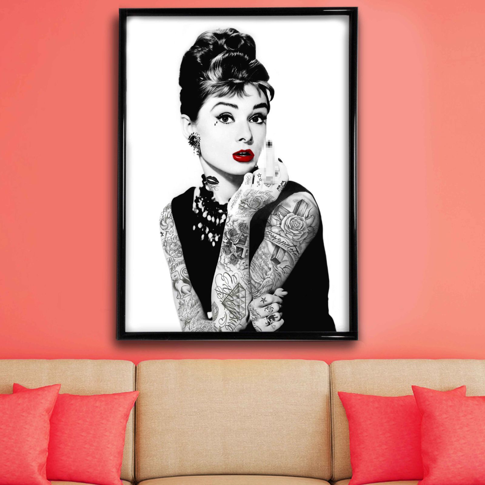 中森明菜 A2サイズ カレンダーポスター 新品額縁付き モノトーン 中森