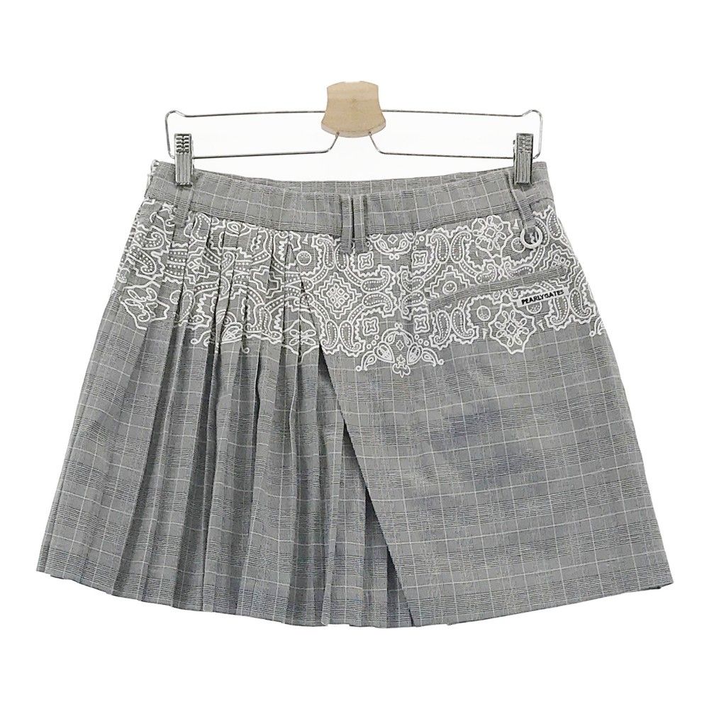 サイズ：1 PEARLY GATES パーリーゲイツ プリーツスカート グレン