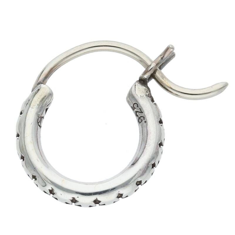 クロムハーツ HOOP TFL SML フープシルバーピアス メンズ - メルカリ
