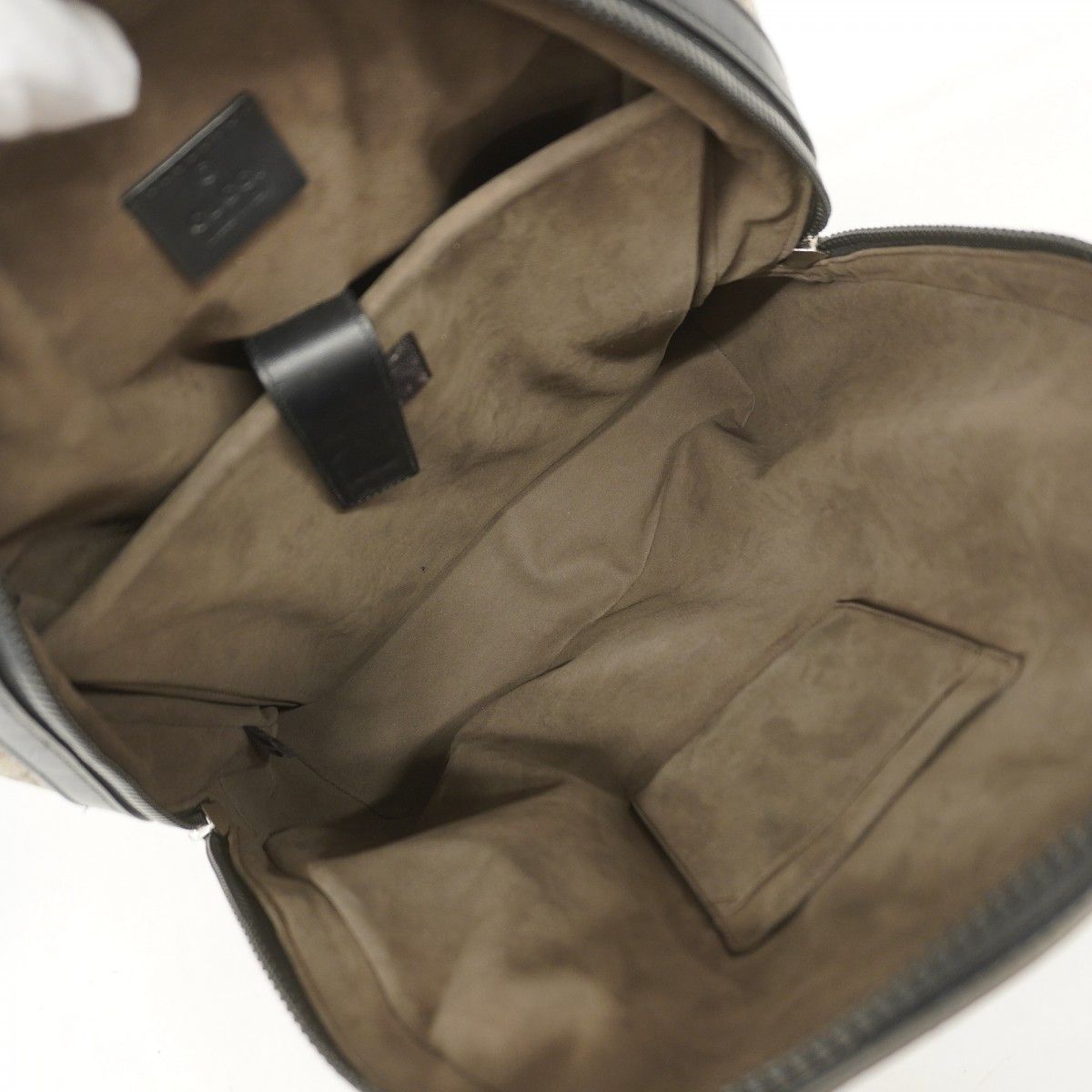 5ma0302-h グッチ リュック デイパック GGスプリーム 406370 PVC ブラウン ブラック シルバー金具 メンズ レディース ユニセックス DECORATOM_COM_BR