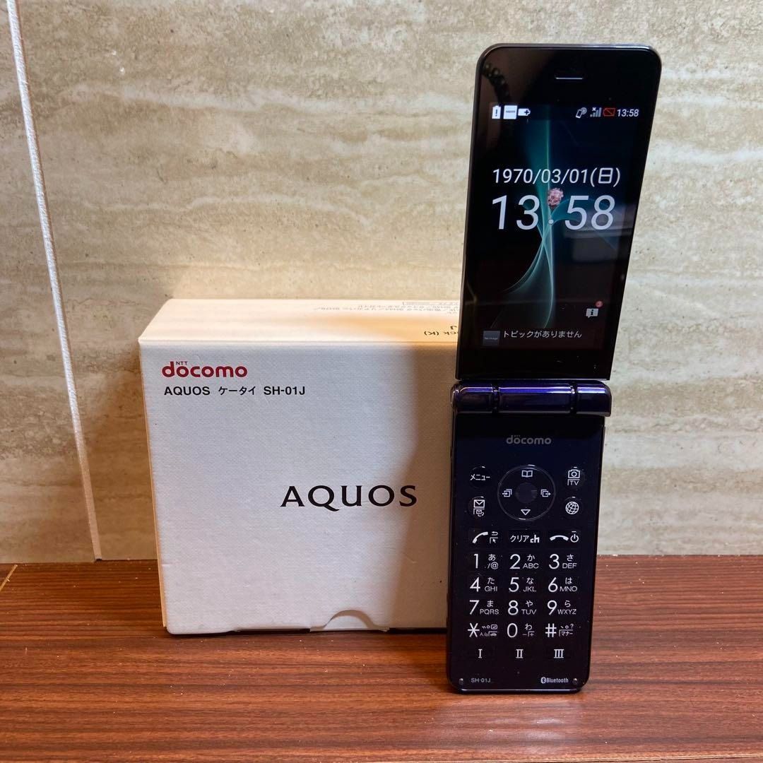 AQUOS ケータイ SH 01 J ガラケー 4653