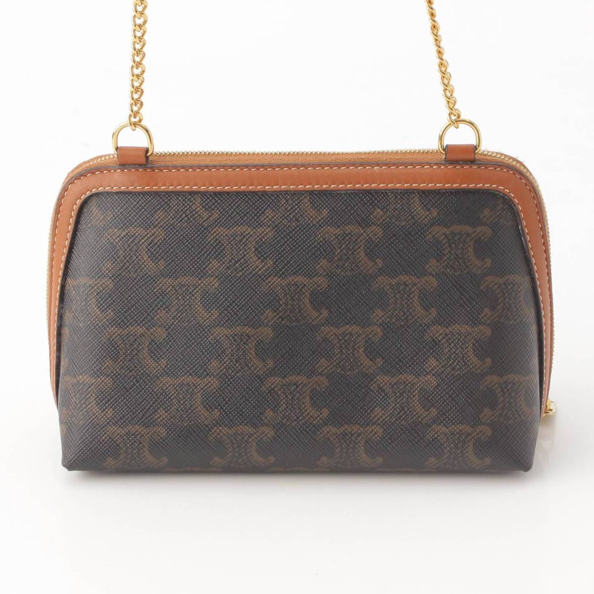 CELINE トリオンフ ショルダーバック　チェーンバック　レザー 楽天市場】【未使用 展示品】 セリーヌ CELINE トリオンフ