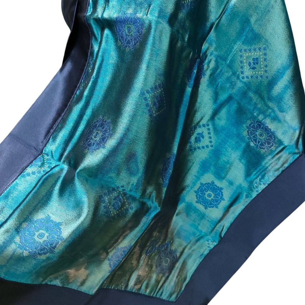 美品 KENZO ケンゾー シルクブレンド 和柄 ストール マフラー 箱