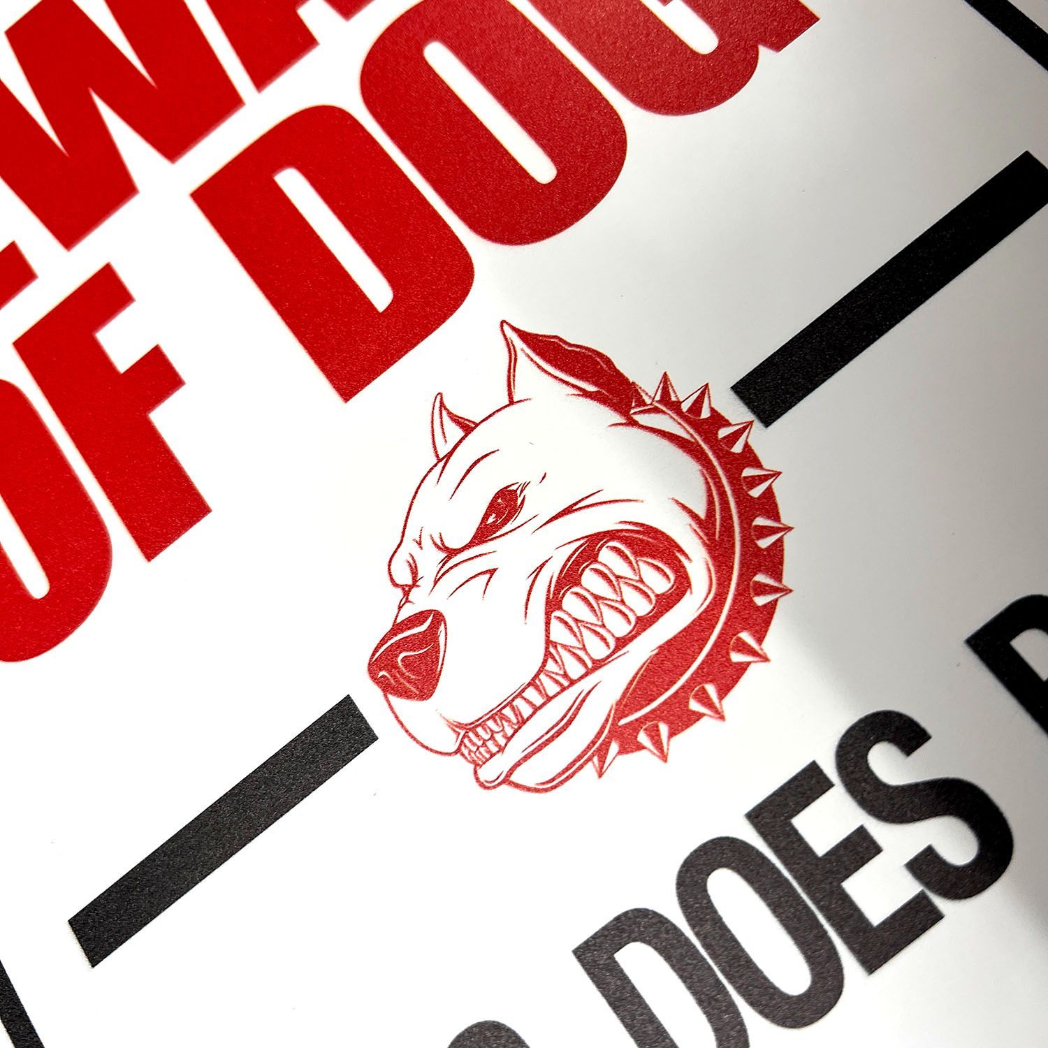 犬 猛犬注意 DOG 注意 アメリカン雑貨 ブリキ看板 ポスター プレート