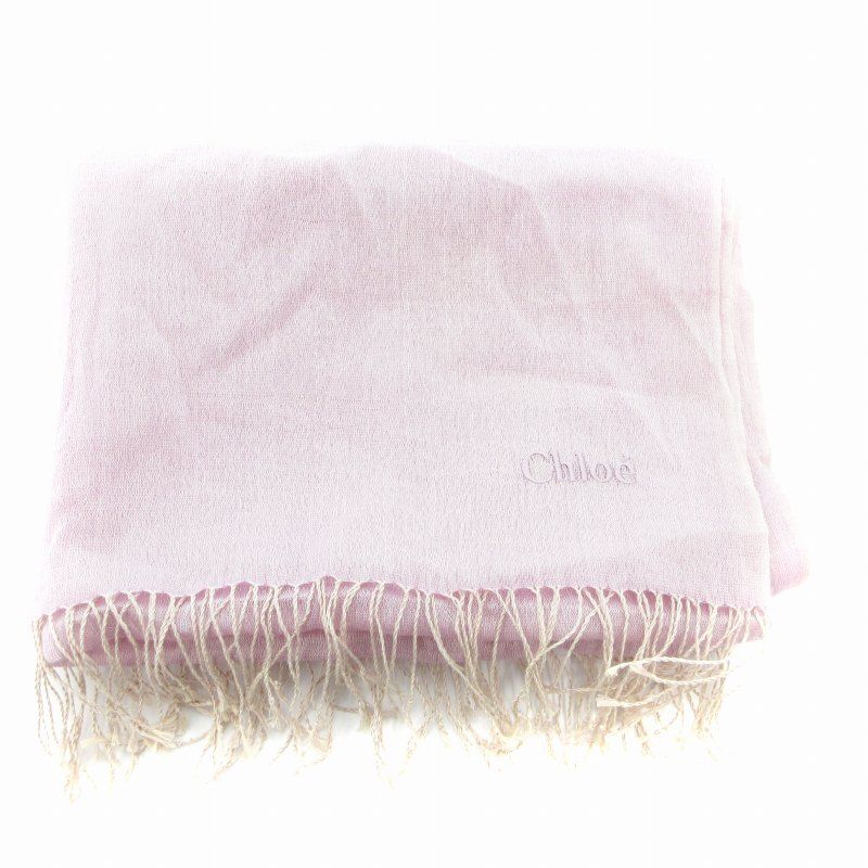 クロエ CHLOE マフラー フリンジ 紫 パープル /AN75 ■OH クロエ マフラー レディースのおすすめ人気商品一覧 通販 - Yahoo