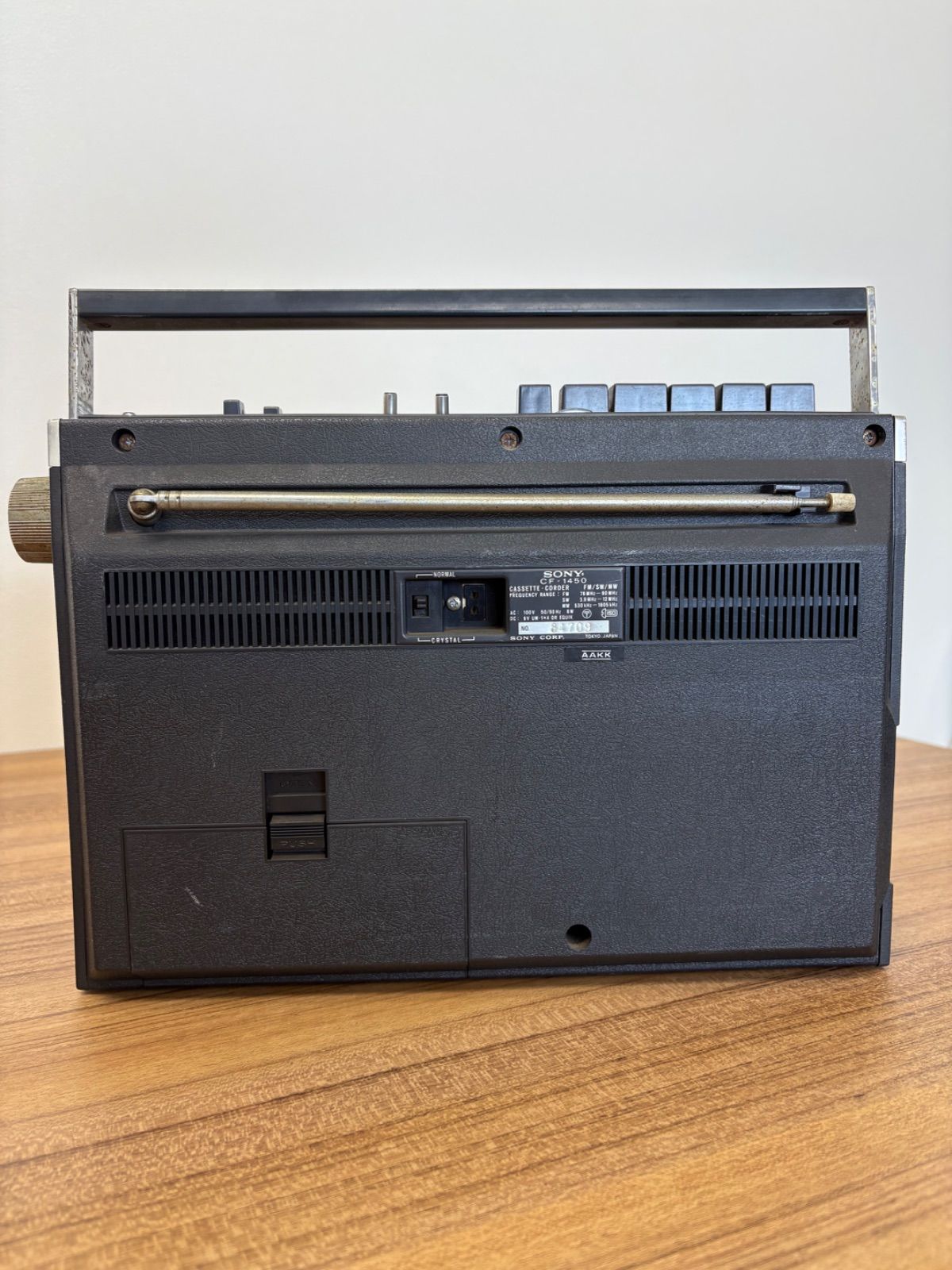 希少◇一部動作確認済◇SONY CF-1450 カセットレコーダー付きラジオ