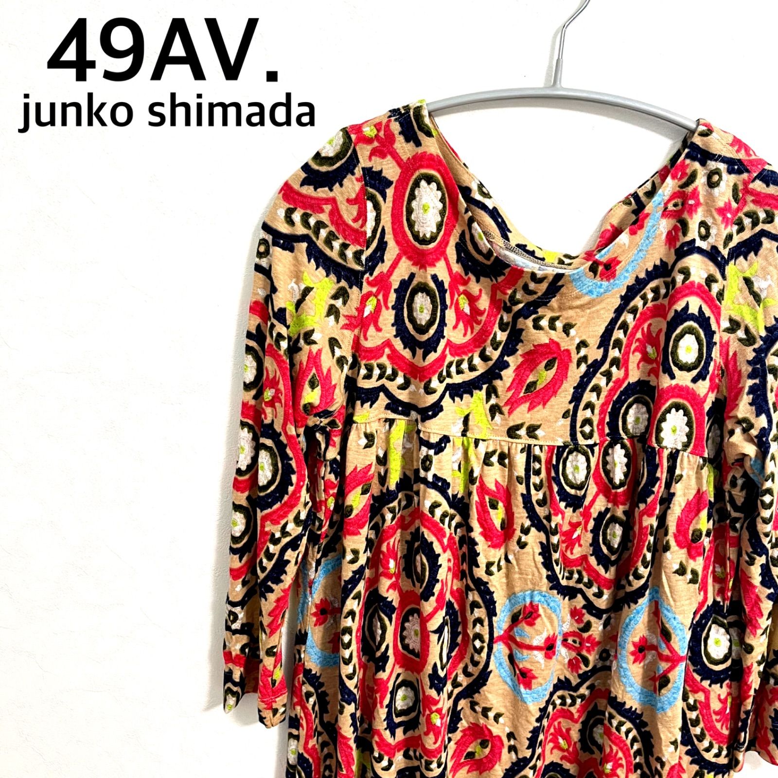 49AV JUNKO SHIMADA ４９アベニュージュンコシマダ 長袖ワンピース