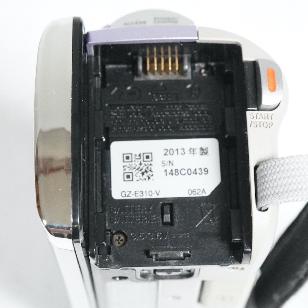 JVC Victor Everio GZ-E310-V パープル 動作OK 返金保証 /2123 - メルカリ