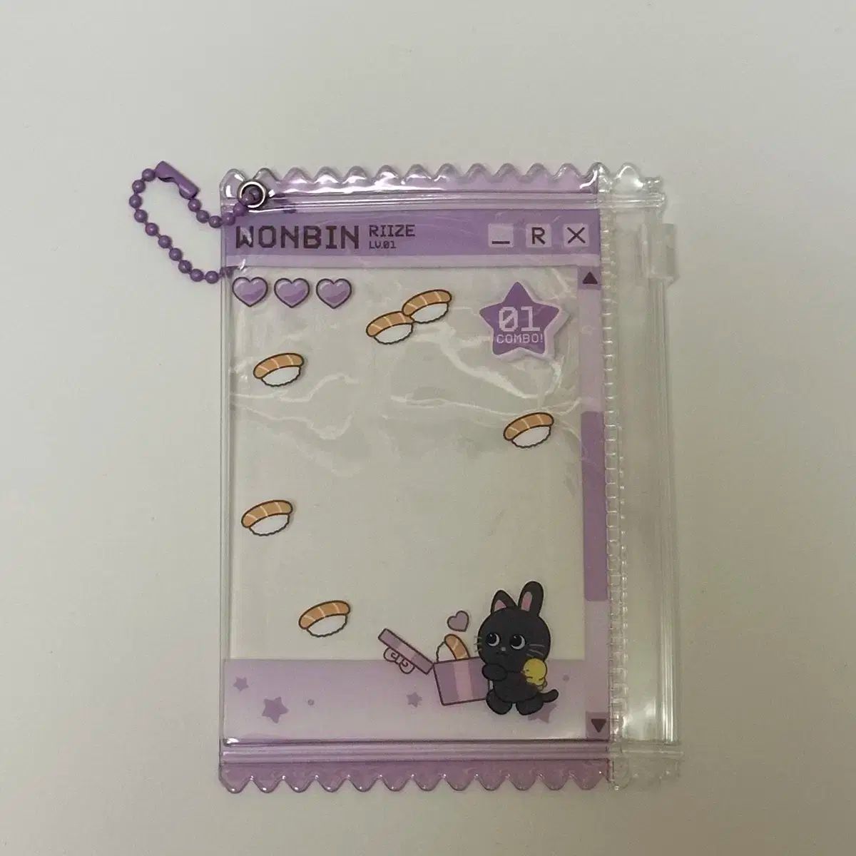 は自分にプチご褒美を RIIZE(ライズ) ポップアップ フォカポーチ ウォンビン(WONBIN アイドル