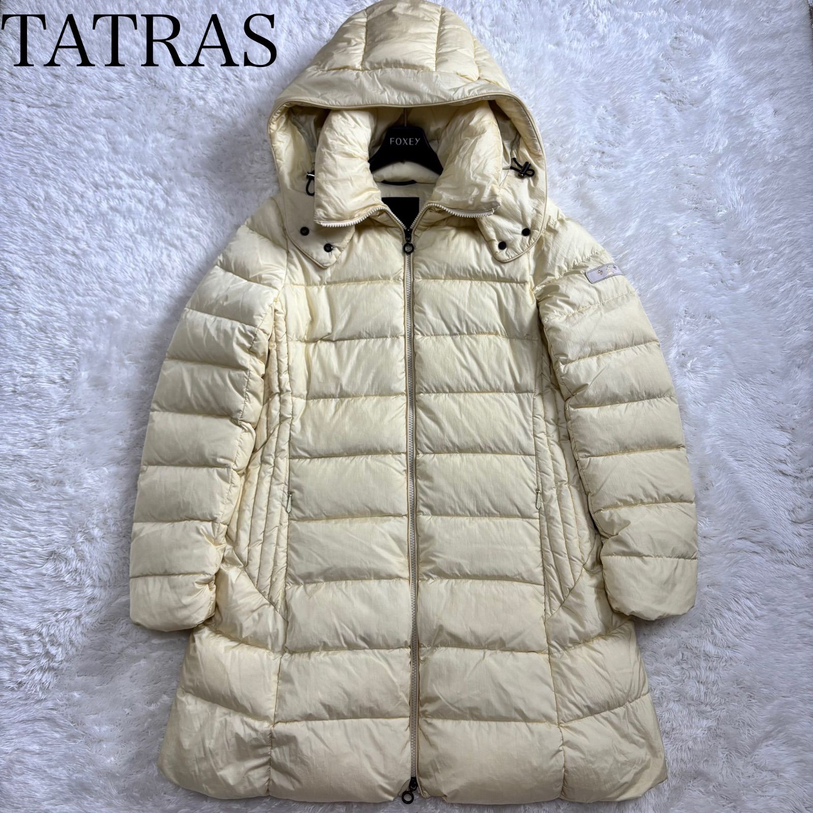 近年モデル 色 TATRAS タトラス ダウンコート ポリテアマ 2way ショールカラー 04 LTA18A4496