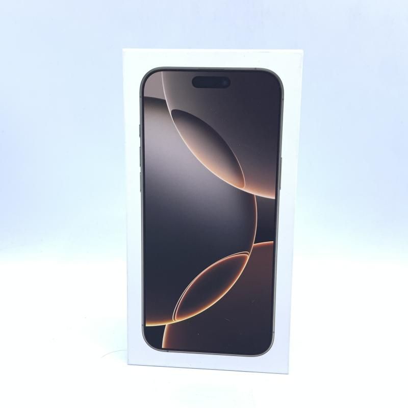 iPhone 16 Pro デザートチタニウム 256GB simフリー iPhone 16 Pro Max