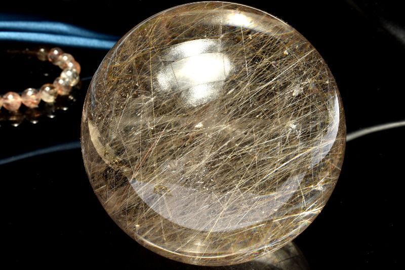 虹入り鉱物内包 シルバールチルクォーツ