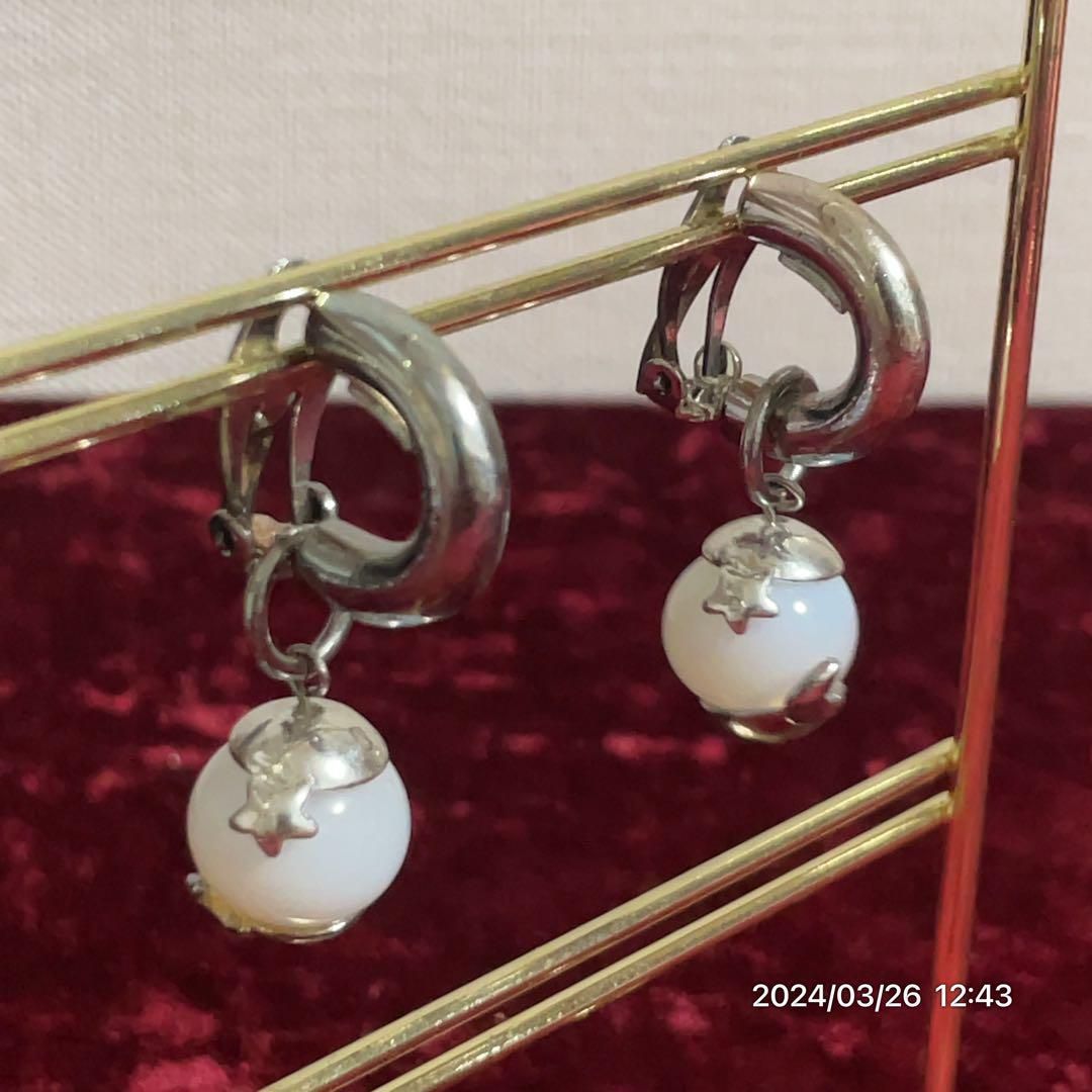 美品 vintage KENZOケンゾー 星 月 イヤリング ネックレスセット 
