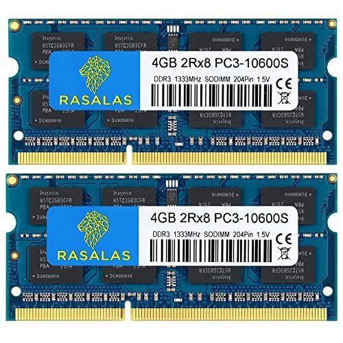 DDR3 1333MHz 8GB 4GB×2枚 PC3-10600S RAM ノートPC用 メモリ SO-DIMM