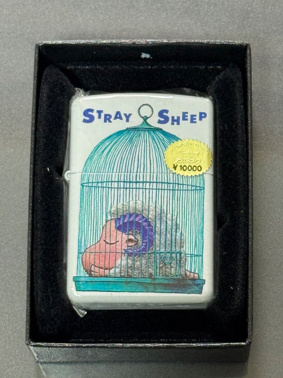 zippo WINDY PALLADIUM ウィンディ パラジウム 年代物 2001年製 ばけれ  