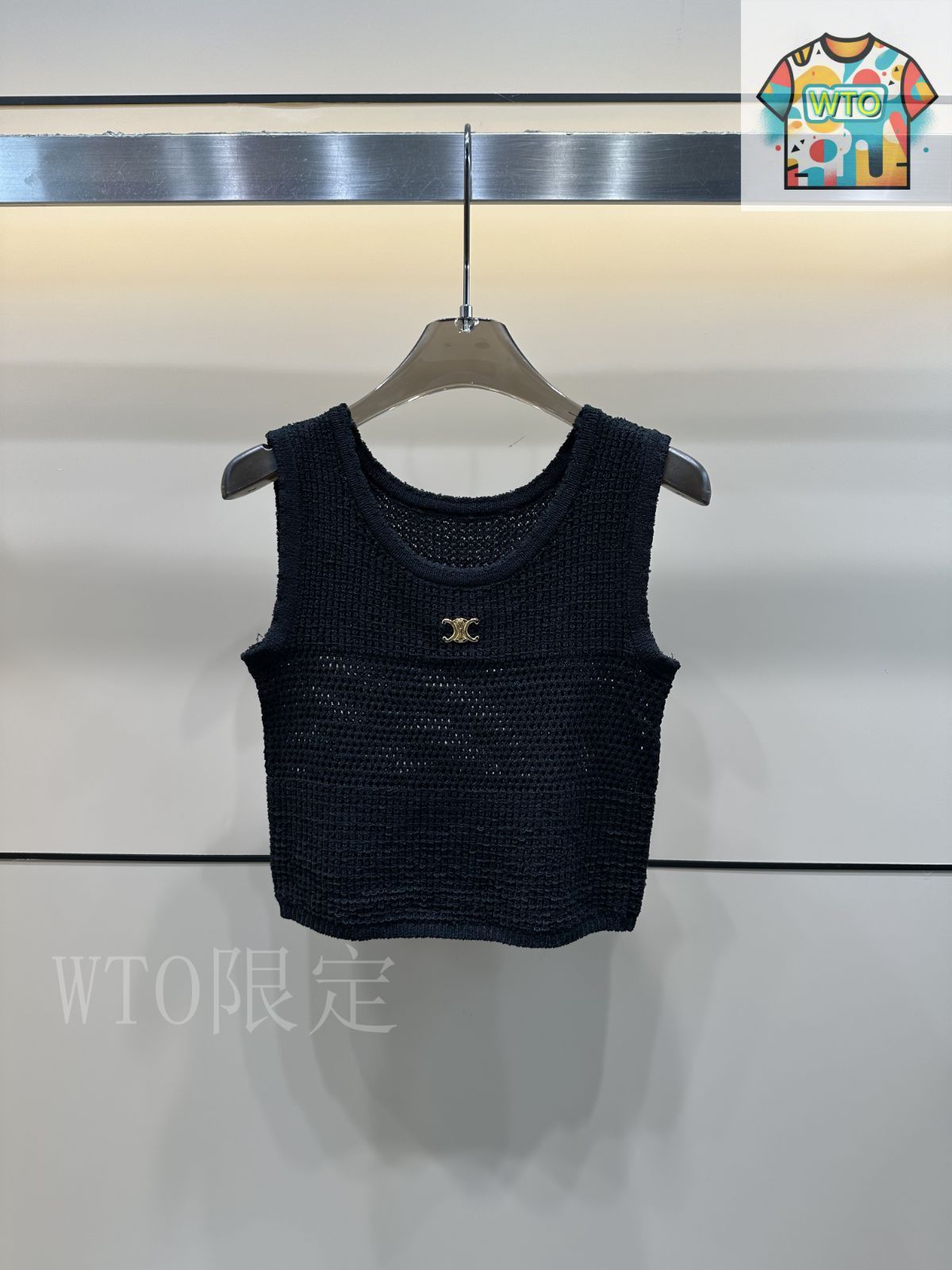 今日特価】Celine 25 夏季新款 カットアウトシンプルニット