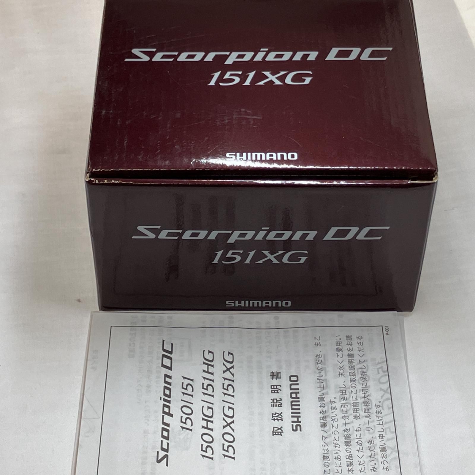 △△SHIMANO シマノ ベイトリール 21 スコーピオン DC 151XG