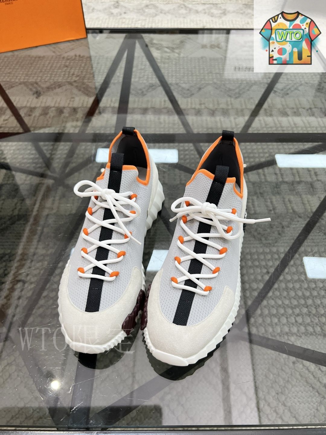 上品見えする軽やかスニーカー★【HERMES】Bouncing スニーカー HERMES BOUNCING(エルメス バウンシング) スニーカー(レディース