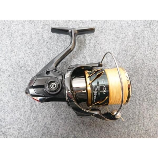 中古】 シマノ 20 ツインパワー 4000XG スピニングリール TWIN