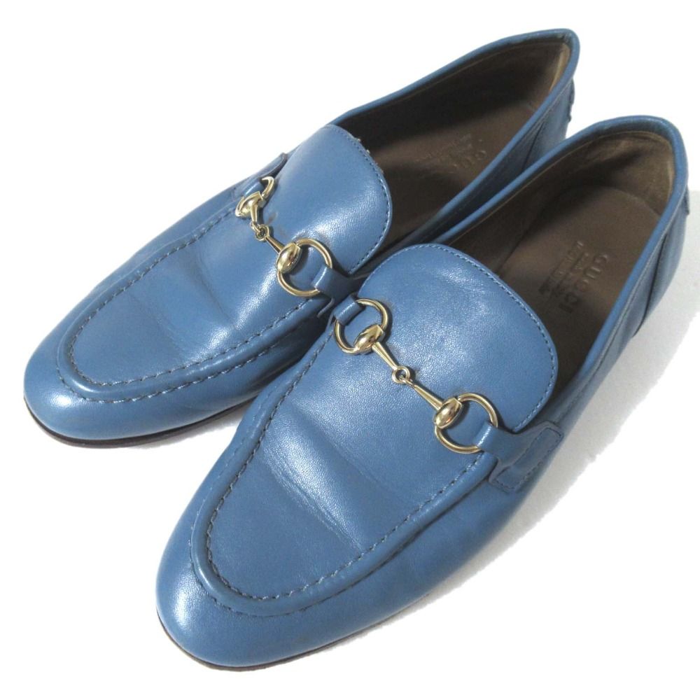 未使用 GUCCI ヨルダーン ホースビット ローファー 36 グッチ GUCCI ヨルダーン Jordan ホースビット ローファー