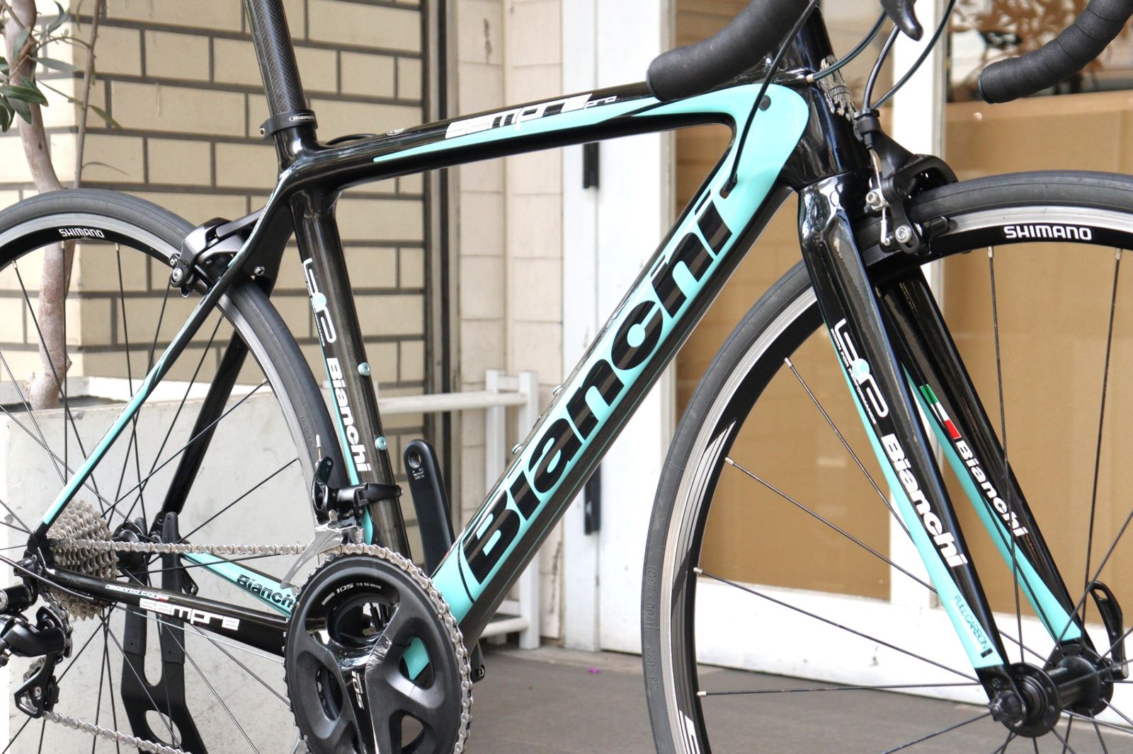 ビアンキセンプレプロ105(47インチ)ほぼ未使用 ビアンキ BIANCHI センプレ プロ SEMPRE PRO 2013年モデル 50