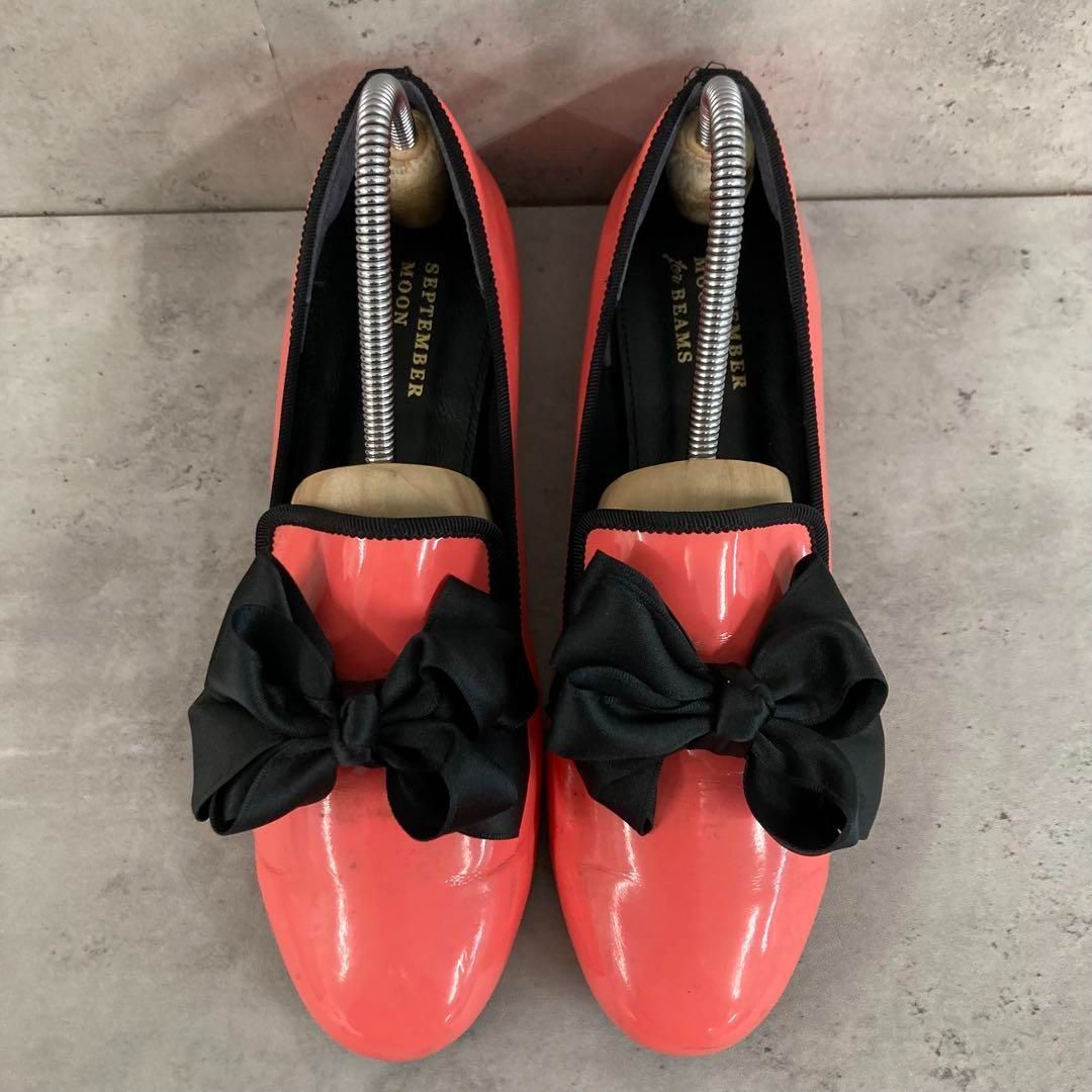 美品　September moon beams バレエシューズ Ray BEAMS（レイ ビームス）【別注】SEPTEMBER MOON / バレエシューズ