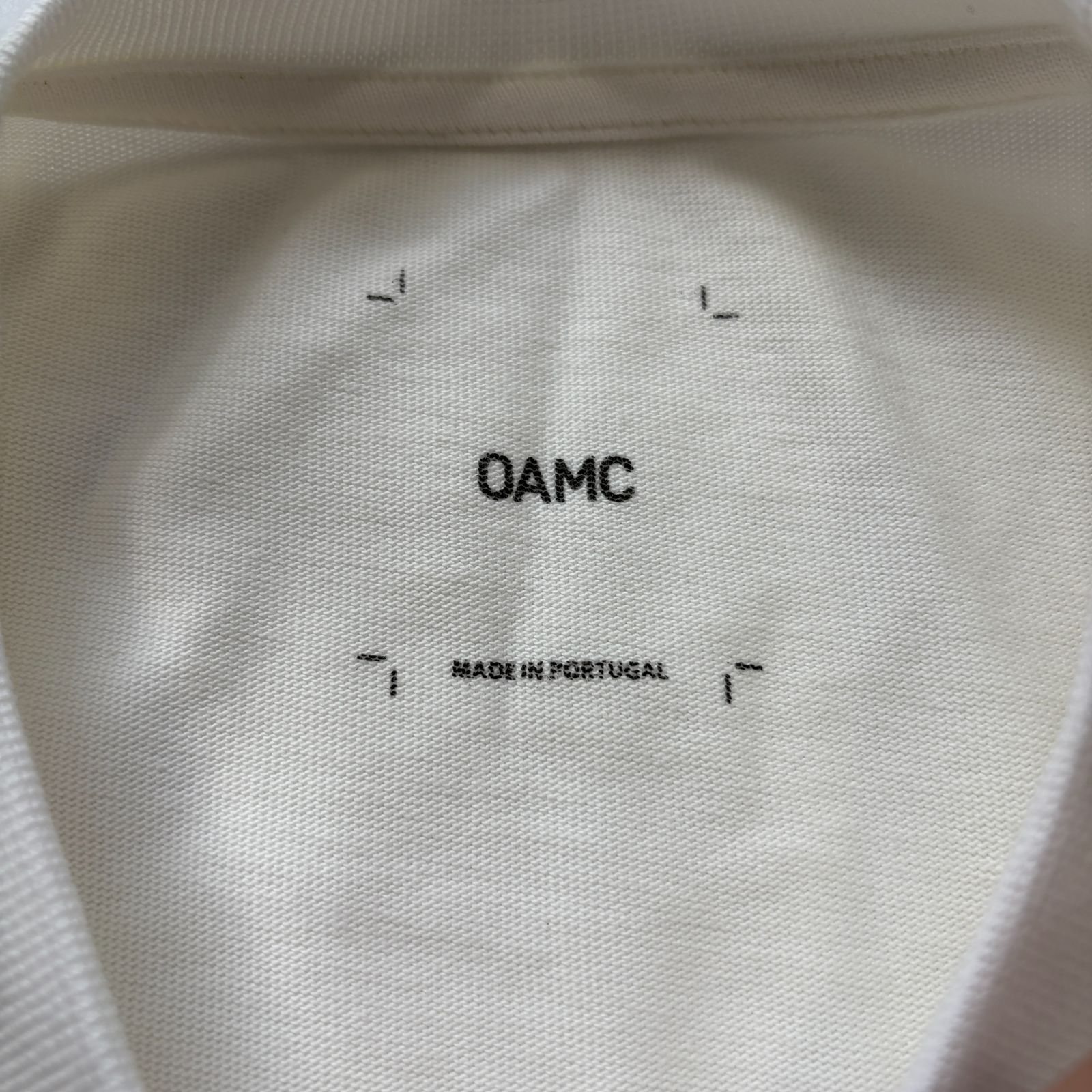 OAMC オーエーエムシー melting wall logo tee ロゴ Tシャツ オーバー 