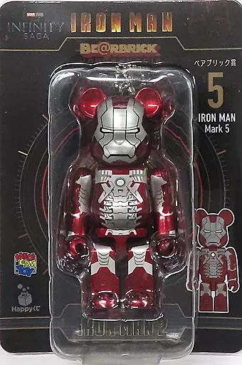 中古】トレーディングフィギュア BE＠RBRICK-ベアブリック- 5.アイアン