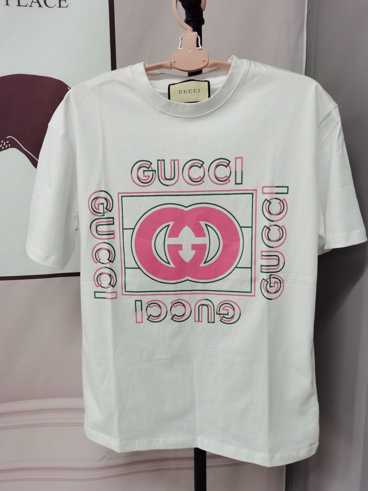 グッチ⭐︎GUCCI レディースロゴTシャツ XS