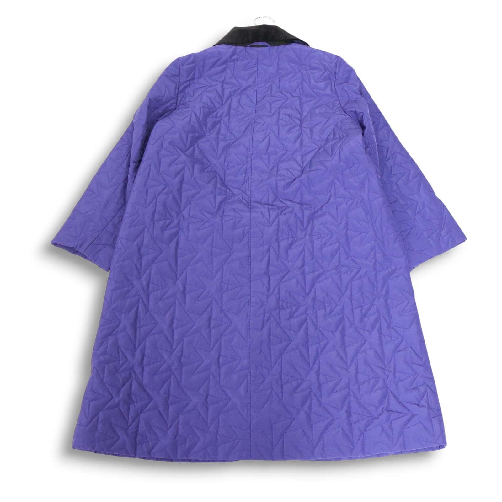 machiko jinto london マチコジント 星型ステッチ♪ 中綿 ロング キルティング コート Sz.M レディース SIROKUMA-CORPORATION_COM