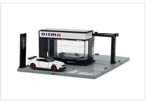 日産特注 トミカ 日産 NISMO R35 GT-R + トミカタウン ニスモショップ セット NISMO SHOP
