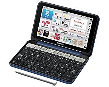 シャープ カラ?電子辞書 Brain 高校生モデル ネイビー系 PW-SH4-K