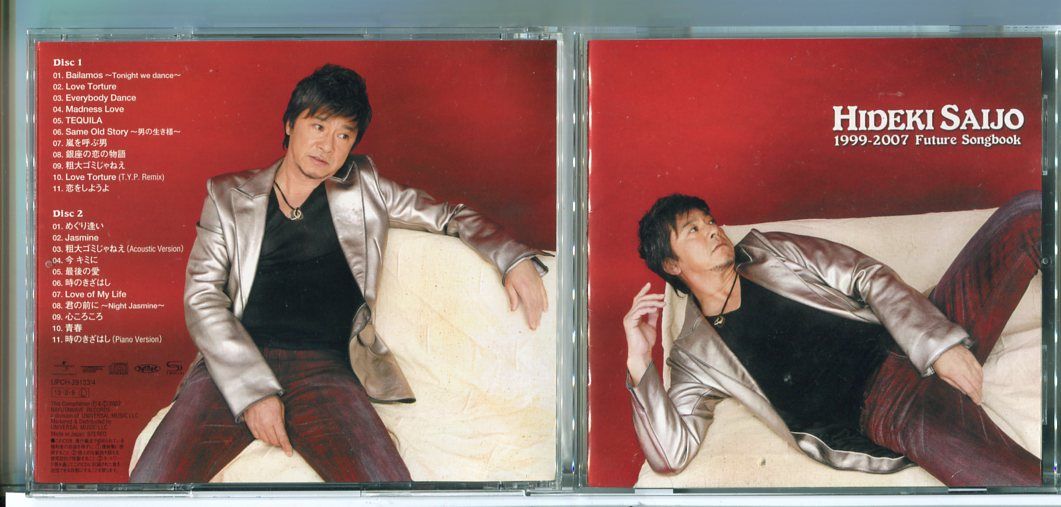 【中古】「未使用品」［CD］Future Songbook 1999-2007 Future Songbook 1999-2007 (2枚組) 西城秀樹/CD 中古 セル版/e1054