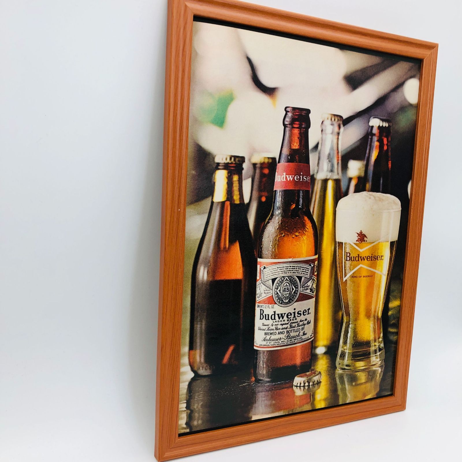 ビンテージ 広告 ポスター 『 バドワイザー ビール (Budweiser